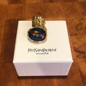 YSL cocktail ring